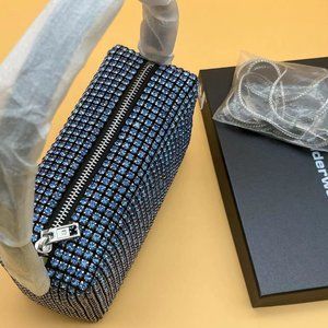Alexander wang crystal embellished mini bag